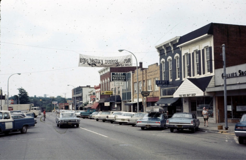Main Street Renovation 1985