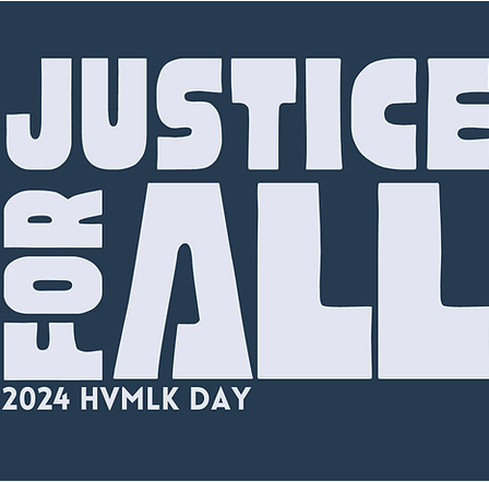 mlk logo 2024 Justice for All MLK Day poster